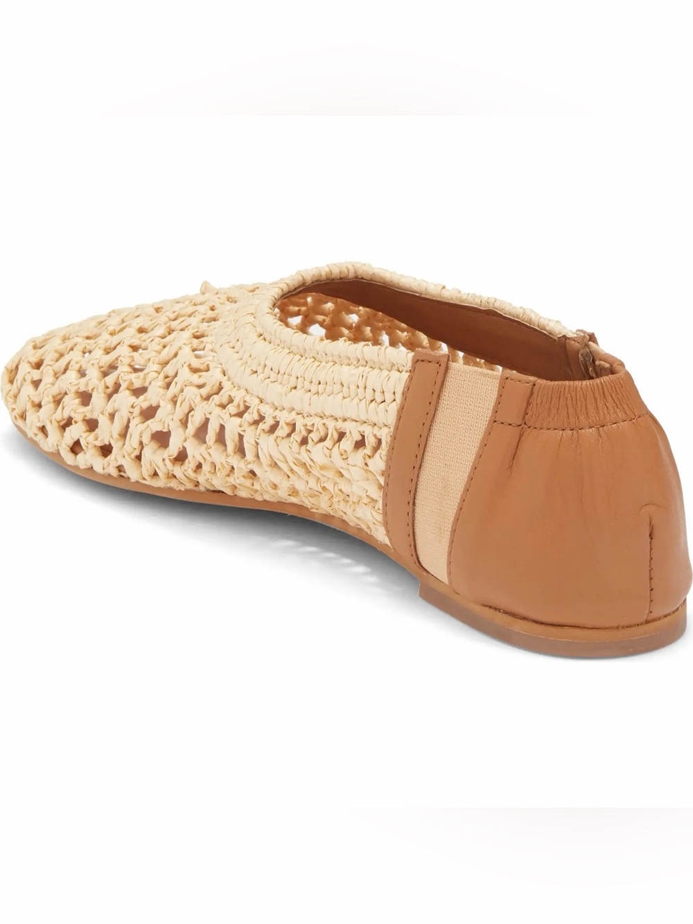 NWT Steve Madden Meela Flats in  Natural Raffia - Picture 3 of 7